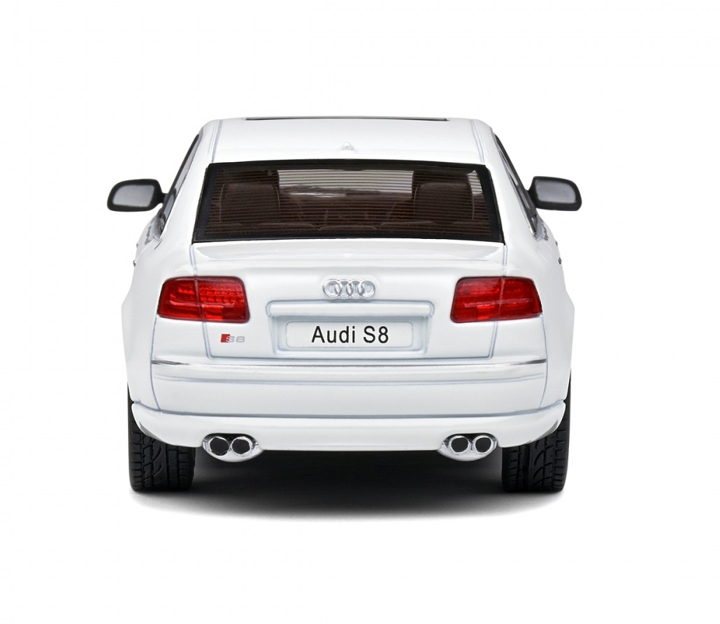 ソリッド 1/43 アウディ Audi S8 (D3) モデルカー / ホワイト画像