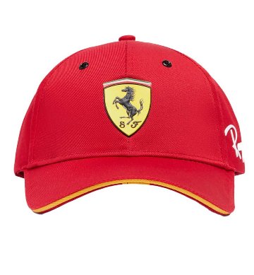 【キッズ用】 Ferrari ハイパーカー AF Corse オフィシャル ル・マン スペシャル エディション キャップ / レッド画像