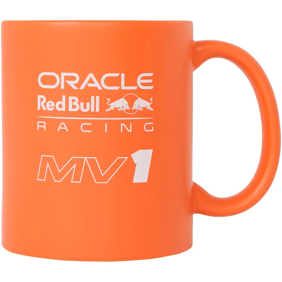 レッドブル レーシング マックス フェルスタッペン MV1 マグカップ / オレンジ画像