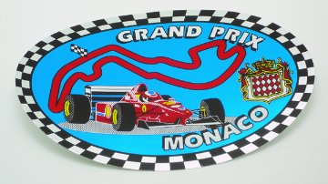 モナコ モンテカルロ GP ステッカー画像