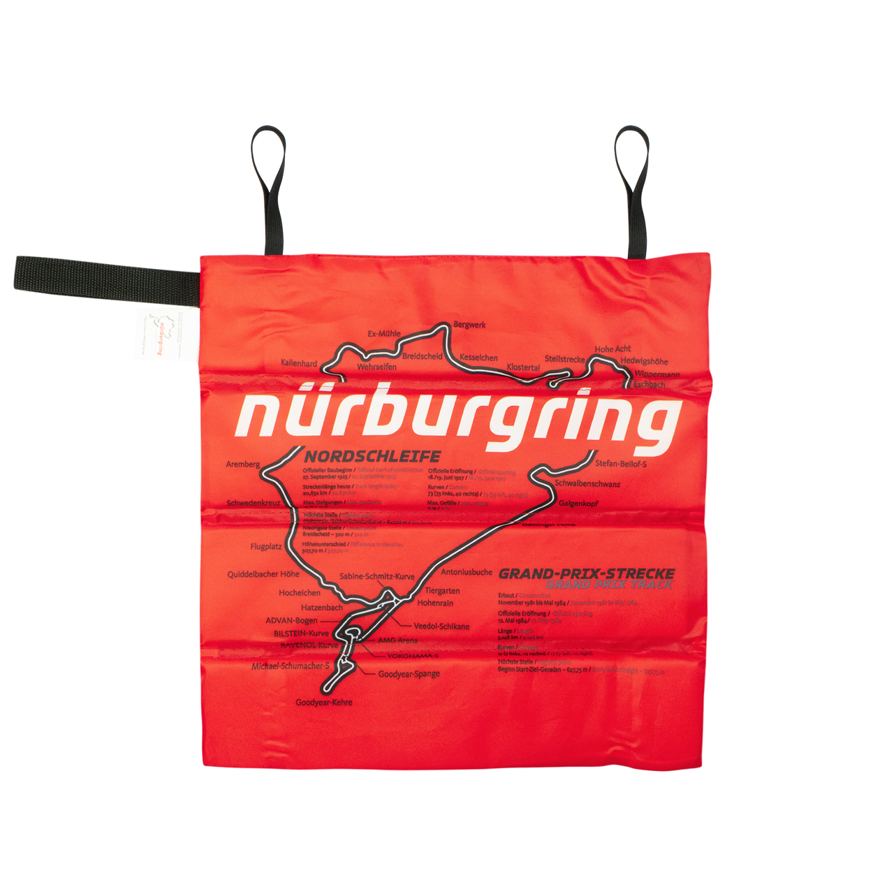 ニュルブルクリンク ロゴ レーストラック シートクッション画像