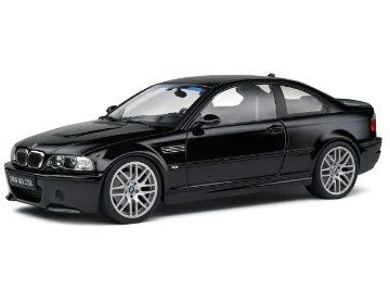 ソリッド 1/18 BMW 3シリーズ M3 CSL (E46) 2003年 モデルカー / ブラック画像