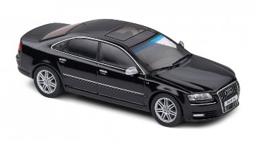 ソリッド 1/43 アウディ Audi S8 (D3) モデルカー / ブラック画像