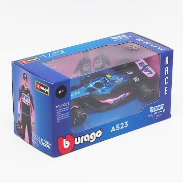 2023 ブラゴ 1/43 スケール BWT アルピーヌ F1チーム A523 #10 ピエール ガスリー モデルカー画像