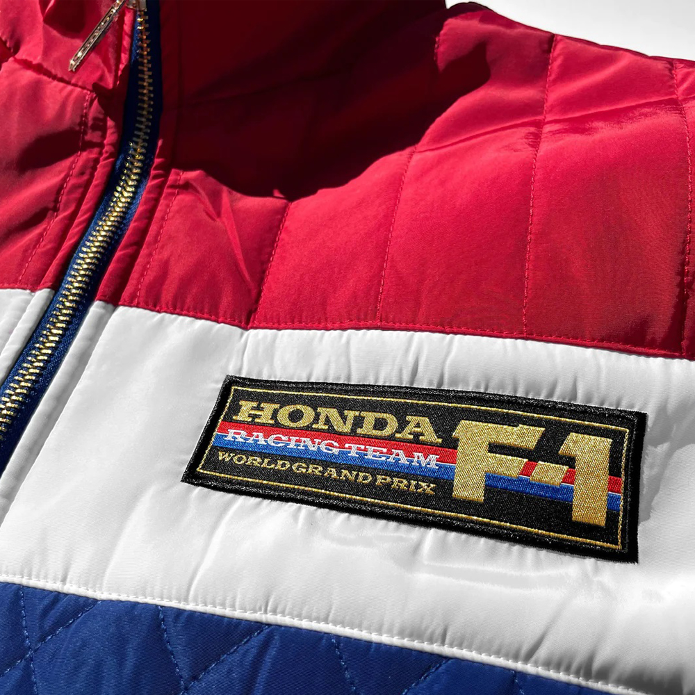 US限定 ホンダ HONDA ヴィンテージ F1 1983年 チーム キルティング ジャケット画像