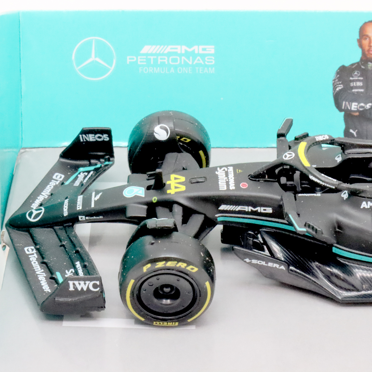 2023 ブラゴ 1/43 スケール メルセデス AMG W14 #44 ルイス ハミルトン