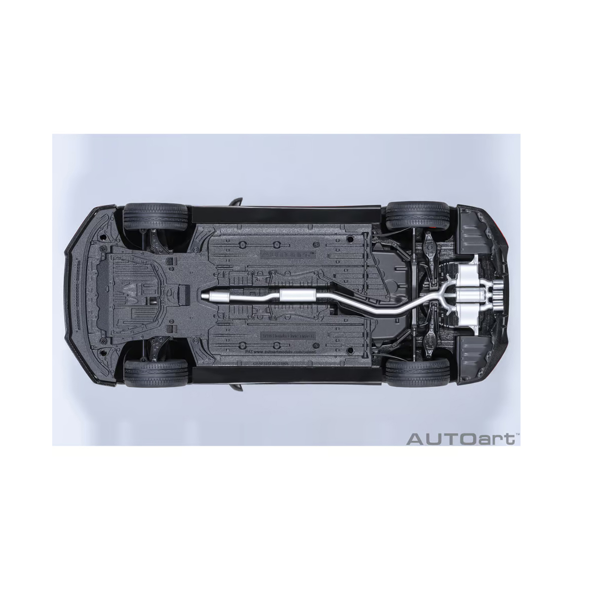 AUTOart 1/18 ホンダ シビック タイプR FK8 2021年式 / ポリッシュドメタル メタリック画像
