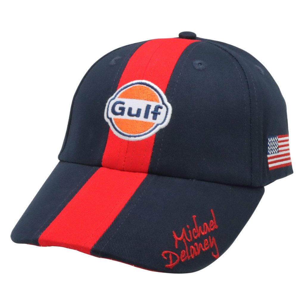 ガルフ Gulf モータースポーツ キャップ 帽子 ワッペン カップ グッズ