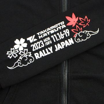 TOYOTA GAZOO Racing WRC 勝田 貴元 TK ラリージャパン 限定 ジップ パーカー画像