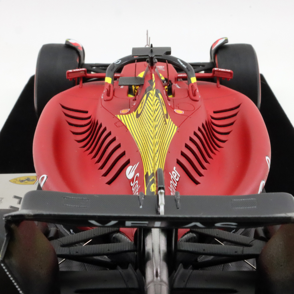 ルックスマート 1/18 スクーデリア フェラーリ F1-75 2022年 イタリアGP 2位入賞 シャルル ルクレール モデルカー画像