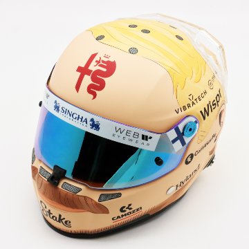 Stilo 1/2スケール バルテリ ボッタス アルファロメオ F1 チーム 2023年 ヘルメット / バーレーンGP ヒゲ仕様画像
