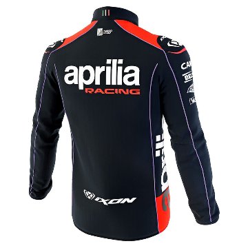 アプリリア Aprilia レーシング チーム レプリカ スウェット レッド / ブラック画像