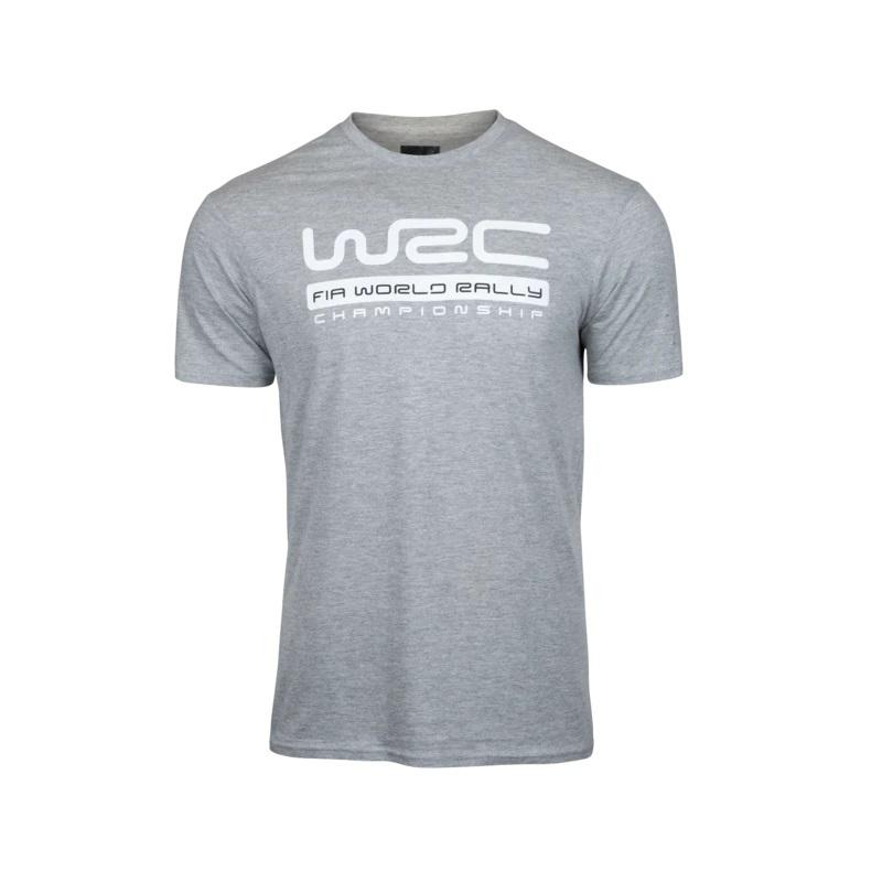 WRC オフィシャル ビッグ ロゴ Tシャツ グレー画像