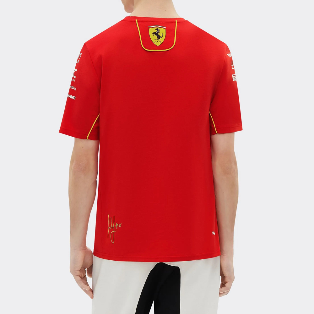 2024 PUMA スクーデリア フェラーリ SF チーム カルロス サインツ Tシャツ画像
