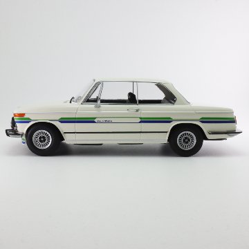 KKスケール 1/18 BMW 2002 Alpina 1974年 モデルカー / ホワイト画像