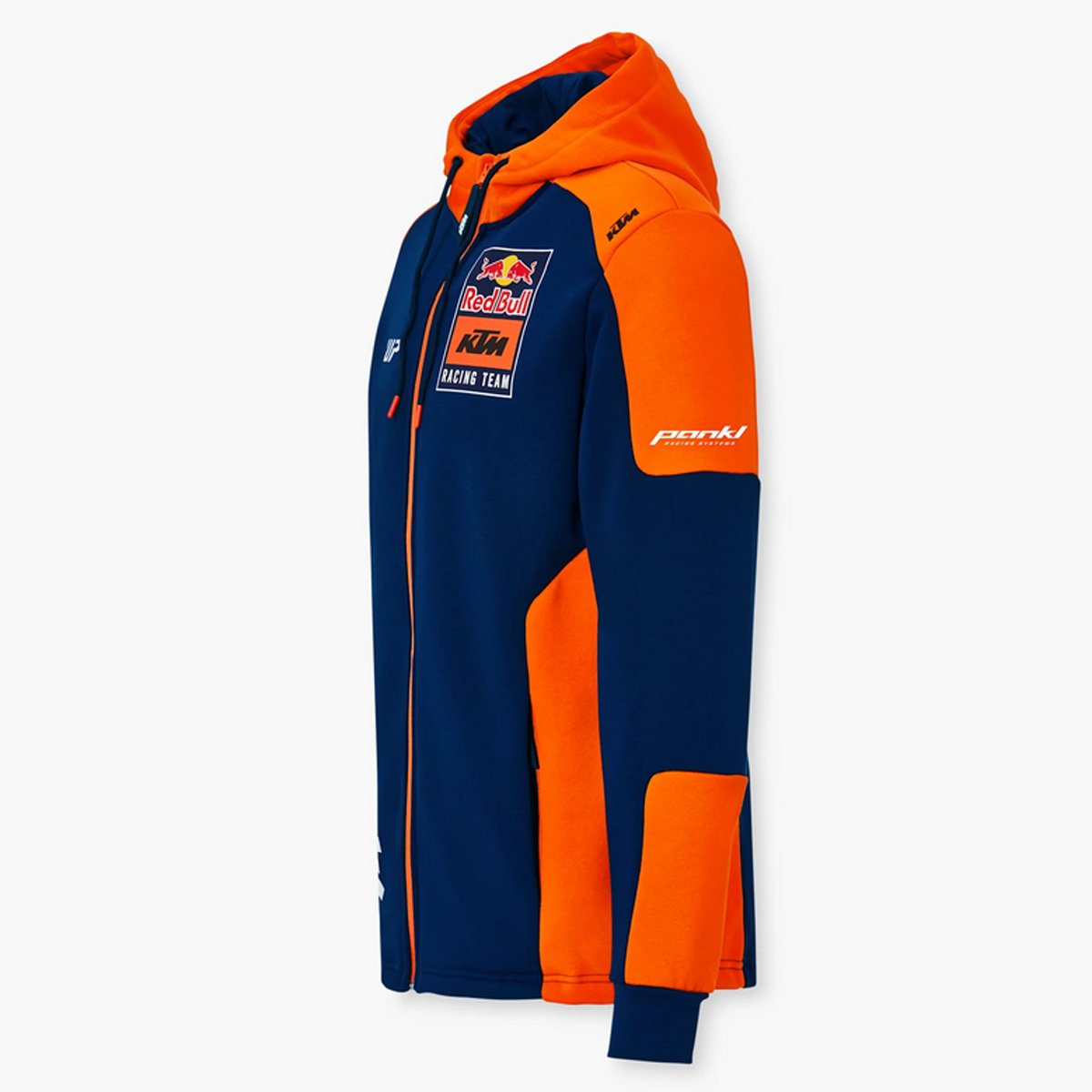 2024 KTM レッドブル レーシング オフィシャル チーム レプリカ ジップ フーディ ネイビー オレンジ画像