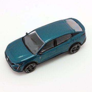 NOREV 1/64 プジョー Peugeot 408 2023 オブセッション ブルー ミニカー画像