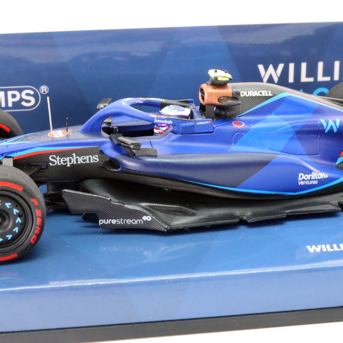 ミニチャンプス 1/43 ウィリアムズ レーシング メルセデス FW45 ローガン サージェント 2023年画像