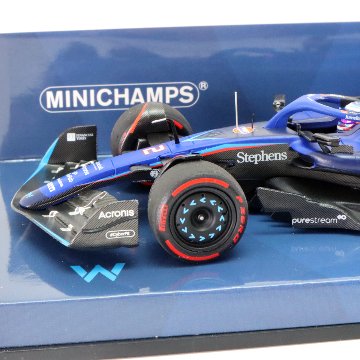 ミニチャンプス 1/43 ウィリアムズ レーシング メルセデス FW45 ローガン サージェント 2023年画像