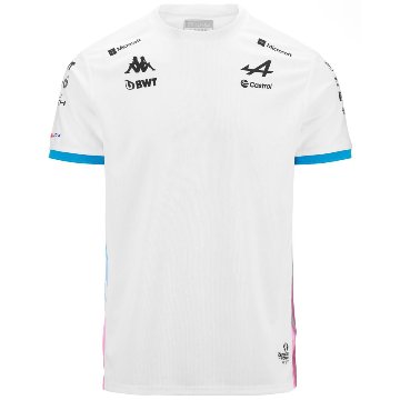 2024 アルピーヌ F1 チーム Tシャツ ホワイト画像