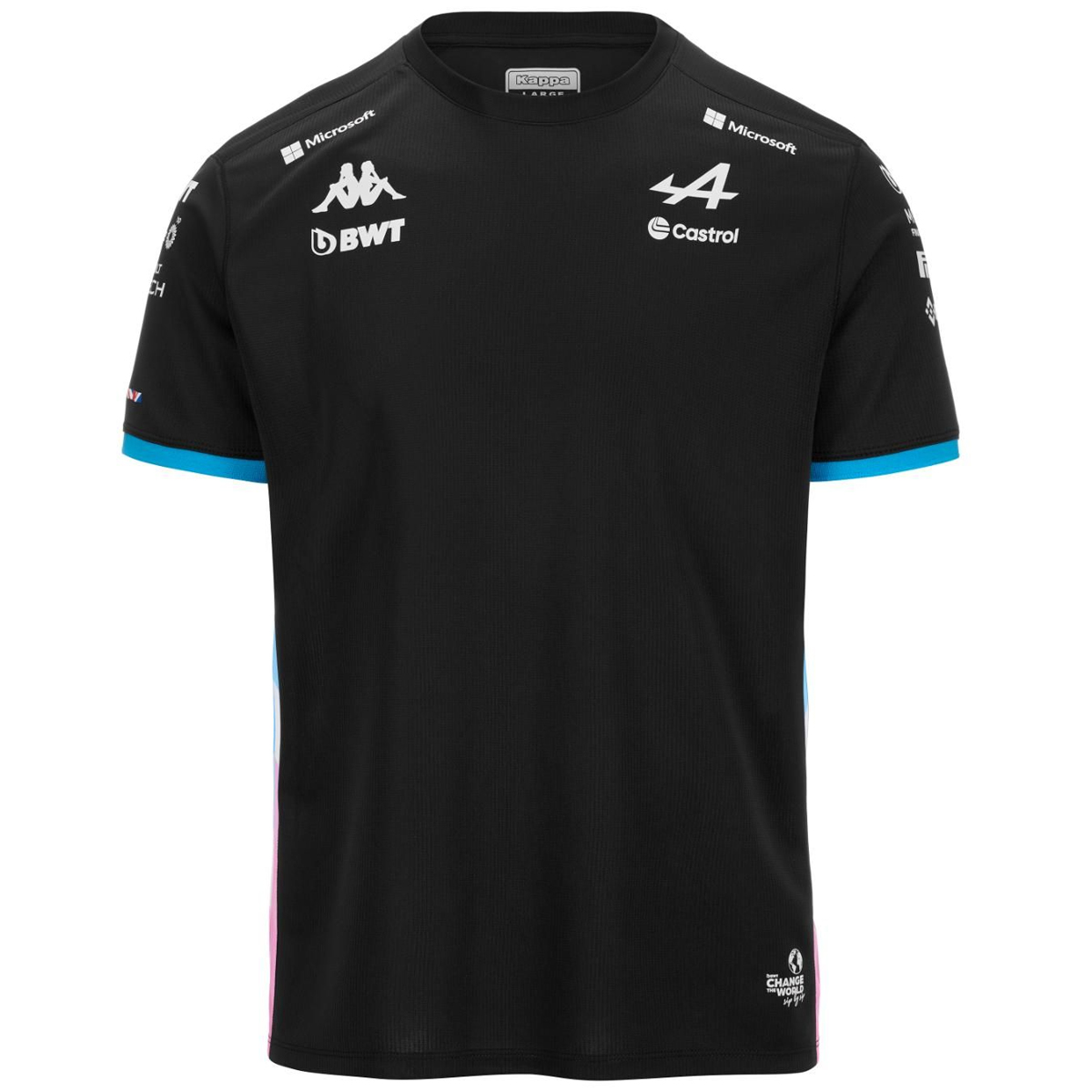 2024 アルピーヌ F1 チーム Tシャツ ブラック画像