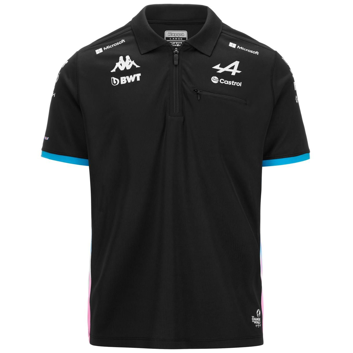 2024 アルピーヌ F1 チーム ポロシャツ ブラック画像