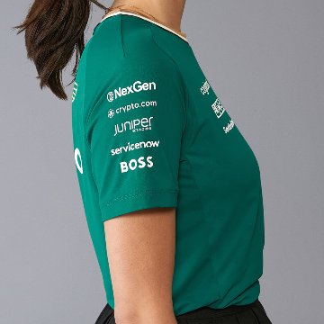 【レディース】 2024 アストンマーチン アラムコ F1 チーム Tシャツ画像