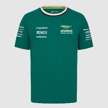 2024 アストンマーチン アラムコ F1 チーム ランス ストロール ドライバーズ Tシャツ画像
