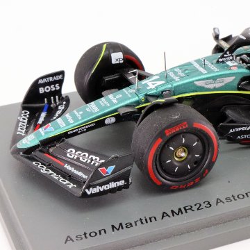 スパーク 1/43 アストンマーティン アラムコ コグニザント F1 チーム AMR23 2023年 イギリスGP 7位入賞 フェルナンド アロンソ画像