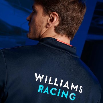 2024 ウィリアムズ レーシング チーム 1/4ジップ ミッドレイヤー トップ画像