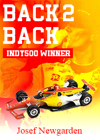 グリーンライト 1/64 2024 チーム ペンスキー#2 ジョセフ ニューガーデン インディカー ミニカー INDY500 WINNER