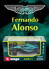 2023 ブラゴ 1/43 アストンマーチン アラムコ コグニザント F1 チーム AMR23 #14 フェルナンド アロンソ モデルカー