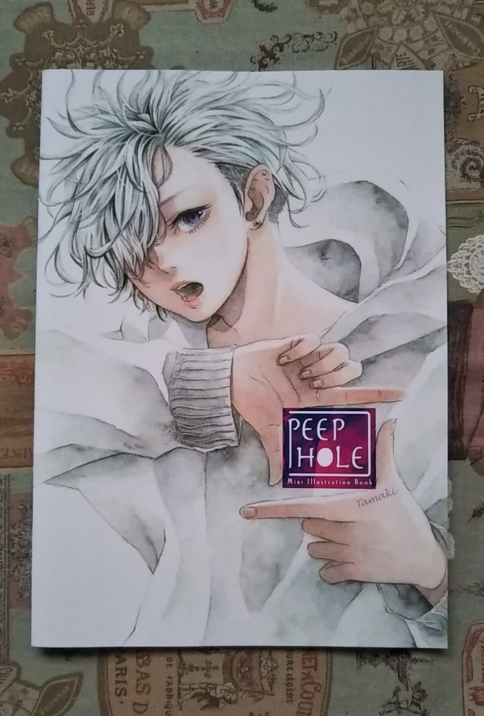 ミニ原画イラスト集「PEEPHOLE」の画像