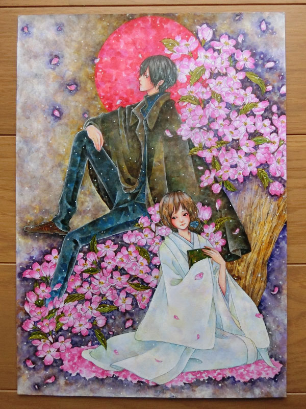 原画「散桜」画像