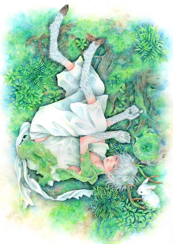 ポストカード「芽吹き」の画像