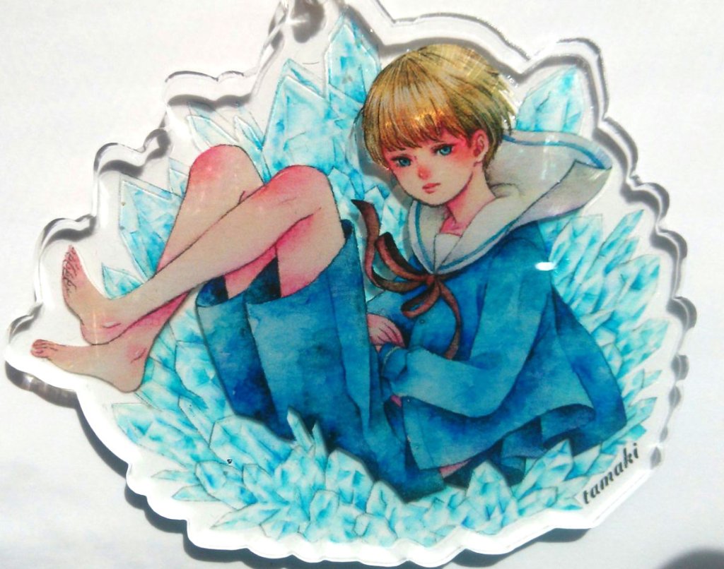 アクリルキーホルダー「水晶少年」の画像