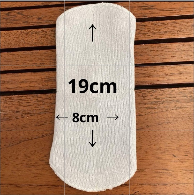 【ハンドメイド】シルク・オーガニックコットン素材の布ナプキン・キナリ4枚組の画像