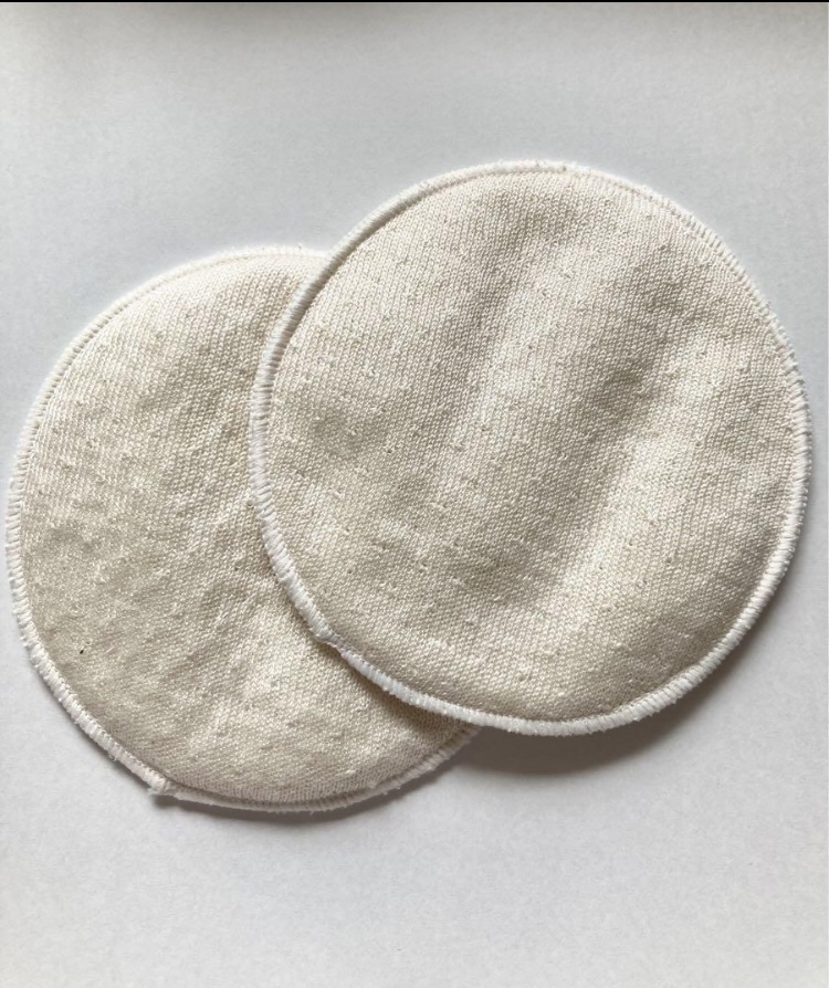 シルク ブラパッド　シルクとオーガニックコットンの2重構造の画像