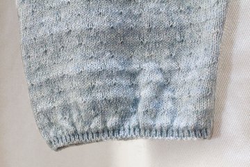 ＊受注生産 12分丈レギンス ミルクレーズン 肌側シルク１００％ 外側 綿100% ゆったり 柔らかレギンスの画像