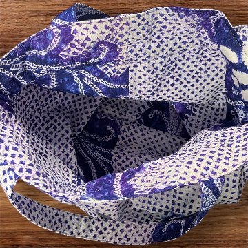 巾着 バッグ セット 和柄 浴衣 バッグ 和風 レディース 和装小物 巾着袋 手提げバッグ 花柄 青 白 夏祭り 花火大会 着物 浴衣用 和風バッグ ハンドメイド おしゃれ かわいい 2点セット レーの画像