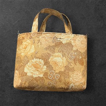 花柄 バッグ レディース トートバッグ 二つ折り財布 セット フラワー柄 合皮 上品 ナチュラル 大人かわいい レディースバッグ 財布セット 軽量 通勤 普段使い ギフト プレゼント フラワーバッグ の画像