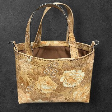 花柄 バッグ レディース トートバッグ 二つ折り財布 セット フラワー柄 合皮 上品 ナチュラル 大人かわいい レディースバッグ 財布セット 軽量 通勤 普段使い ギフト プレゼント フラワーバッグ の画像