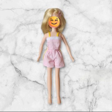 22cmドール用 アウトフィット 3点セット ピンク トップス ショートパンツ セパレート セットアップ 花柄 トートバッグ付き ドール服 着せ替え服 スポーティ カジュアル ハンドメイドの画像