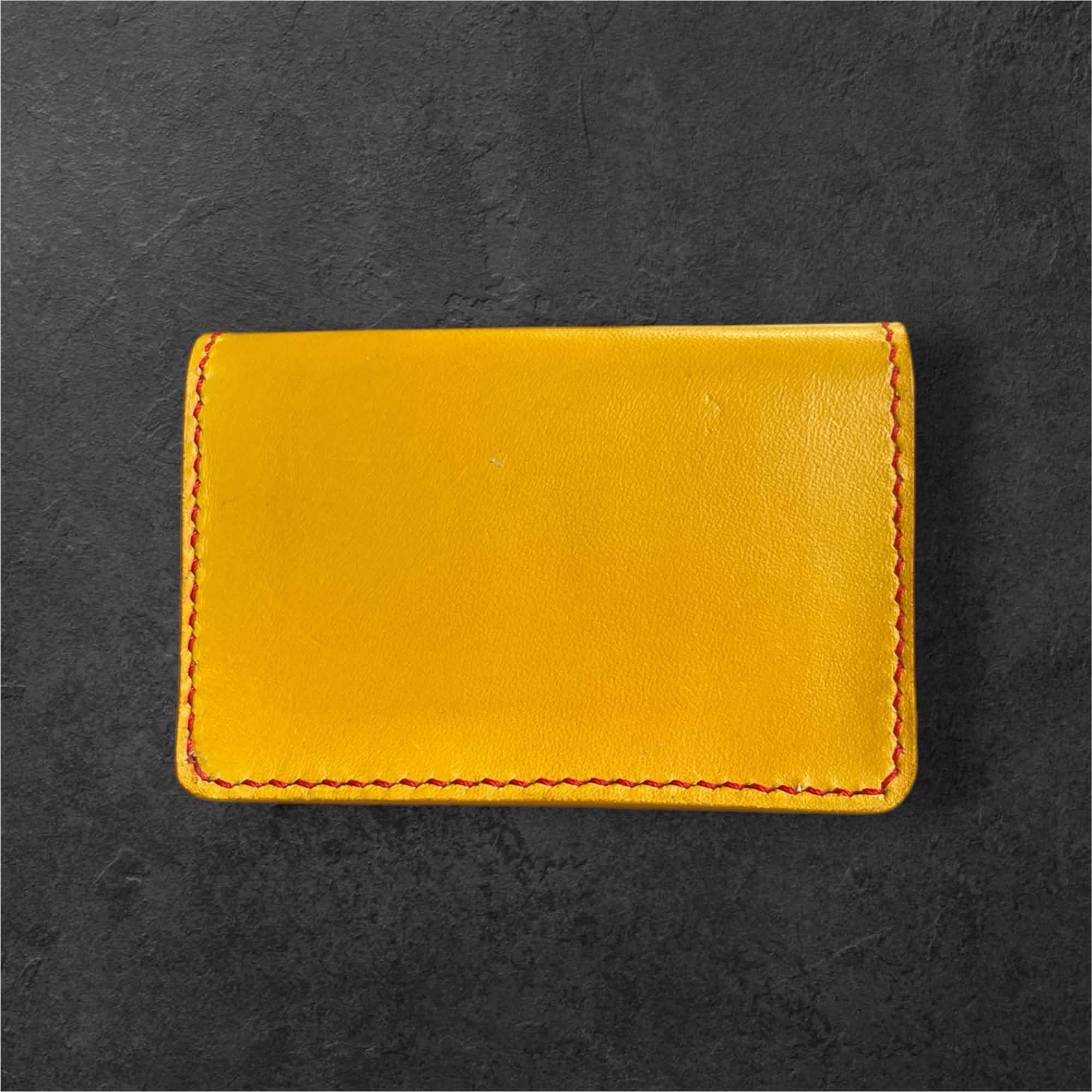 【送料無料】本革 ミニ財布 黄色 コンパクト財布 ミニウォレット メンズ レディース 小さい財布 レザー 財布 小銭入れ カード収納 サブ財布 コンパクトウォレット イエロー 手のひらサイズ おしゃれの画像
