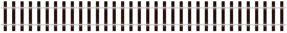 Ｏゲージフレキシブル線路・木枕木 ブルヘッド#124の画像