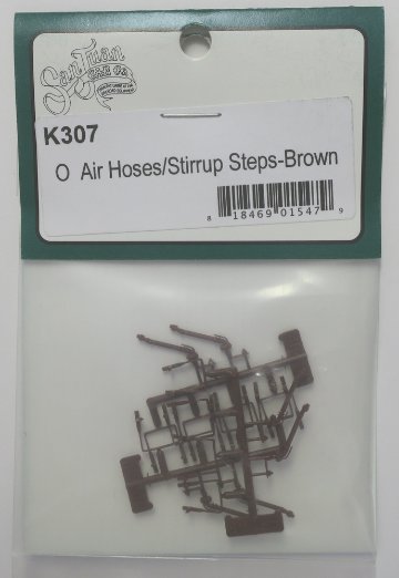 O Air Hoses/Stirrup Steps-Brownの画像