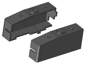 C12用水タンク（左右セット）１両分の画像