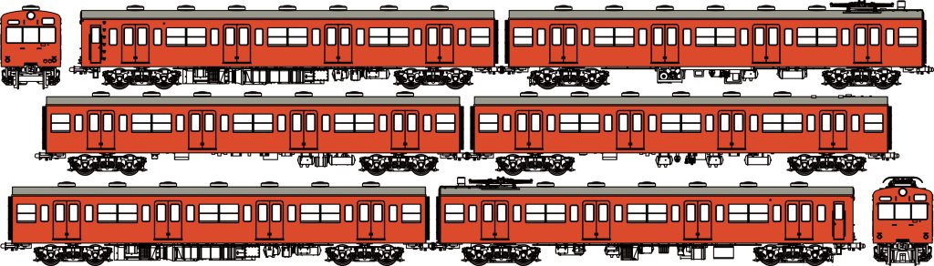 国鉄101系通勤型電車 第1弾