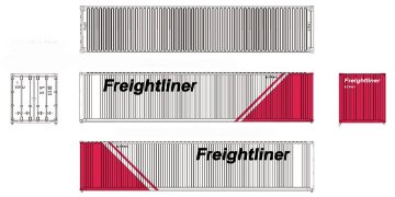 1/148 40ftコンテナ (Freightline) 1個入画像
