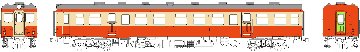 キハ25バス窓 (色：朱、クリーム) 台車DT22、動力ありの画像